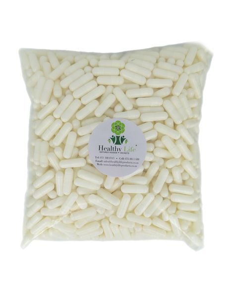 Healthy Life- White Empty Vegan Capsules HPMC/ Size 00- 1000 in a Pack