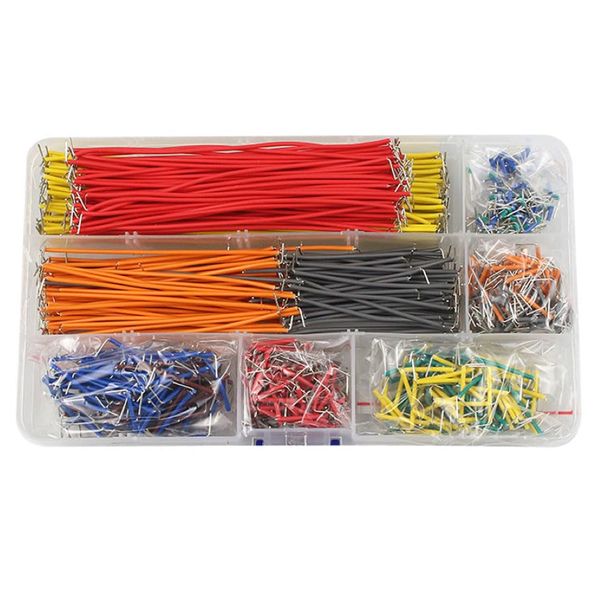 Tool Multi Size Electronic Connector Breadboard Jumper Wire 840pc Kit