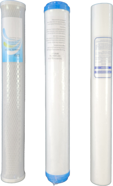 Standard 20'' Replacement Slimline Filter - Premium (Set of 3)