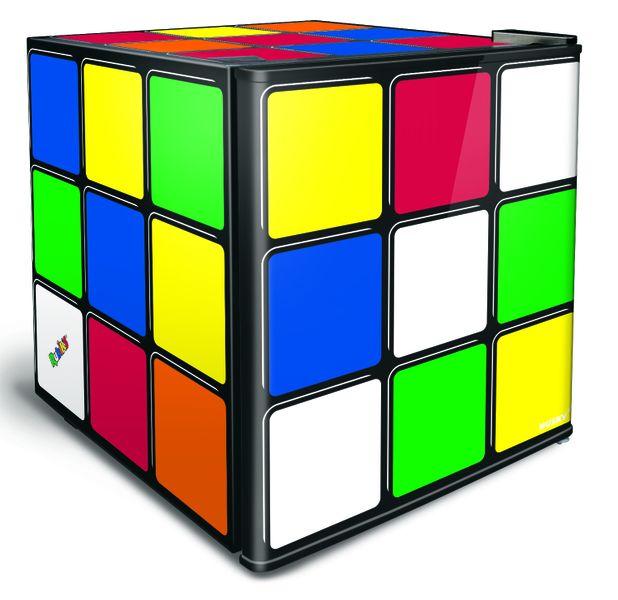 43L Counter-Top Mini Fridge - Rubik's Cube