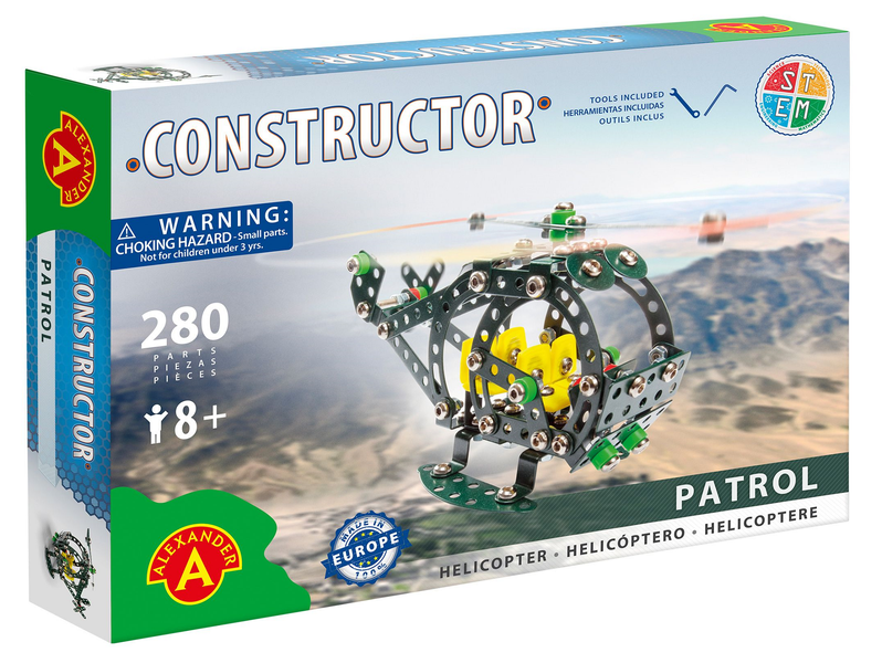 Alexander Constructor Toy Patrol Helicopter