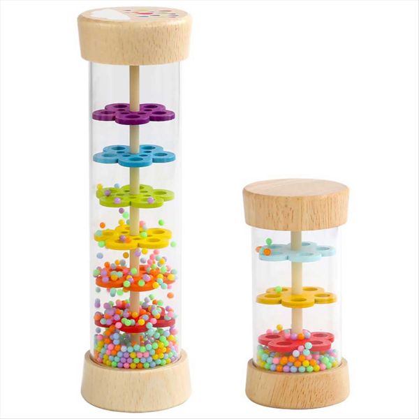 2 Pack Rain Maker Stick Tube for Kids Rain Tube Rattle Tube Rain Stick
