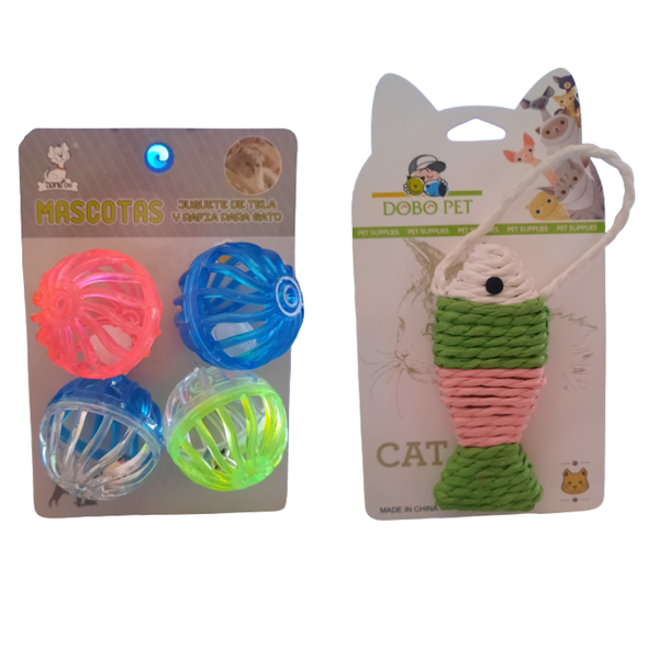 Cat Toy Value Pack - Set of 5
