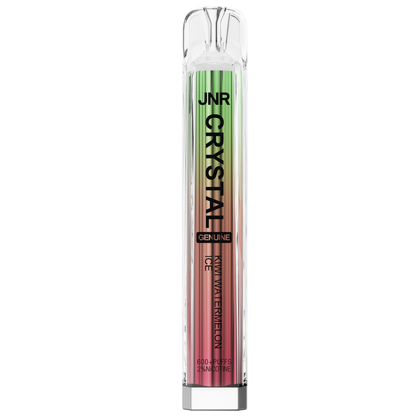 JNR Crystal Genuine - Kiwi-Watermelon-Ice 600 Puffs - Disposable 2%