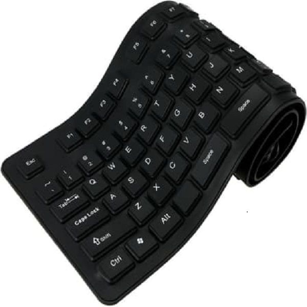 Flexible Silicone Keyboard - Waterproof - 108 Key