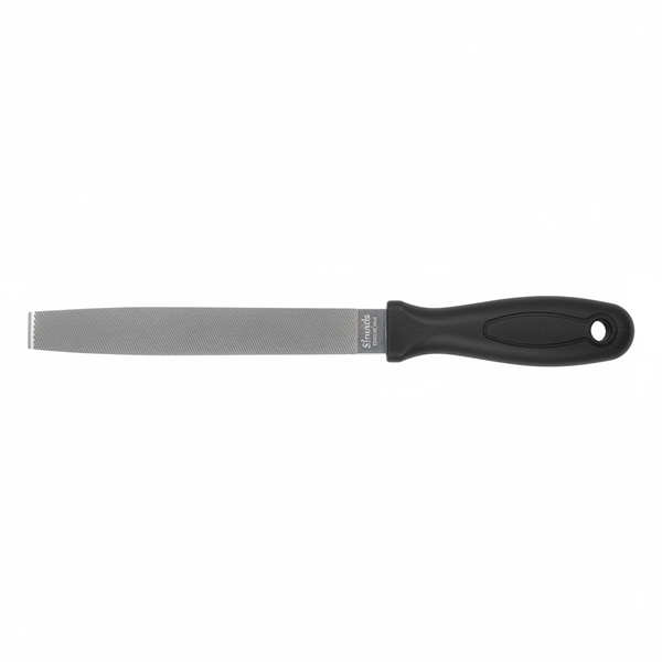 Simonds 150mm Flat File Bastard Cut - Handled Tool for Metal &amp; Wood