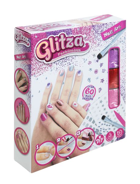 Glitza Fashionista - Nail Art