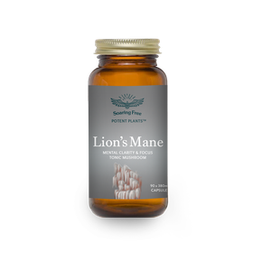 Soaring Free Potent Plants - Organic Lion's Mane Mushroom 90 Capsules ...