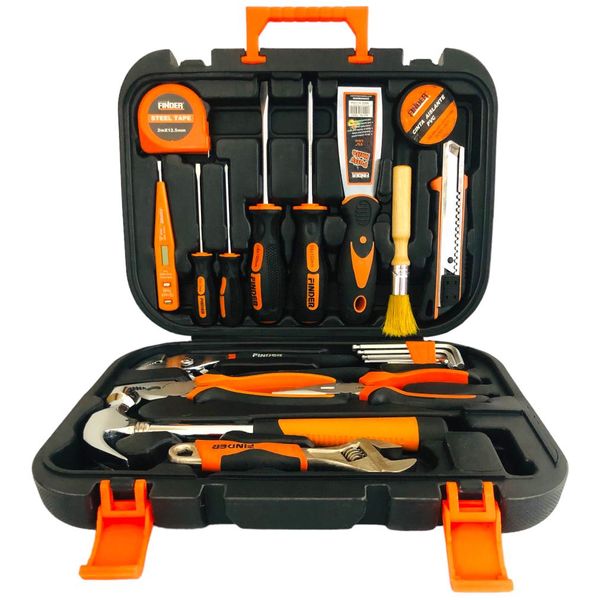 Gift-Purpose Hardware Tool Box - 21 Piece