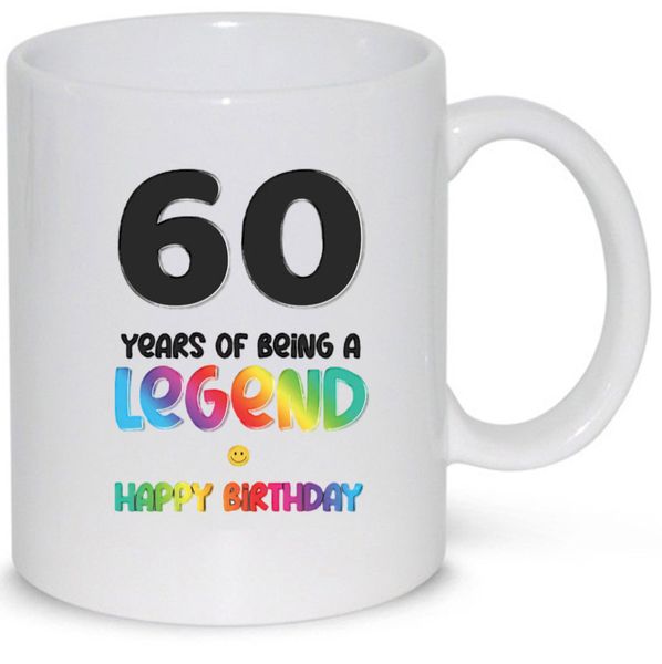 60 Years Of Being A Legend 60th Birthday Gift 11Oz Coffee Mug