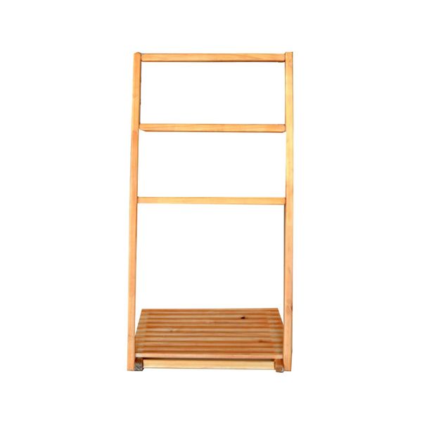 3-Tier Freestanding Towel and Washcloth Drying Rack BY WOODLY