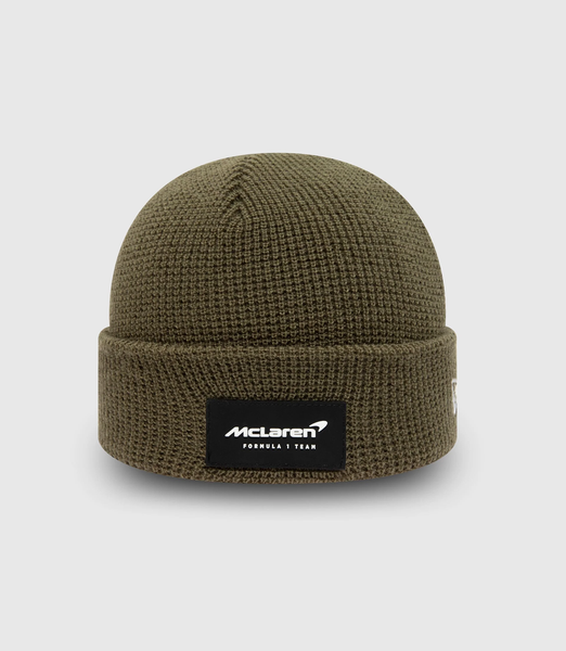 McLaren F1 New Era Cuff Beanie - Green