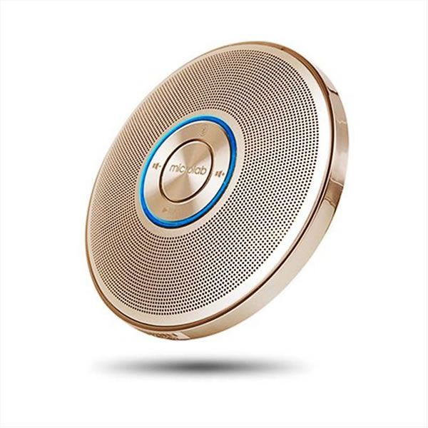 Microlab MD216 Portable Bluetooth Speaker - Gold