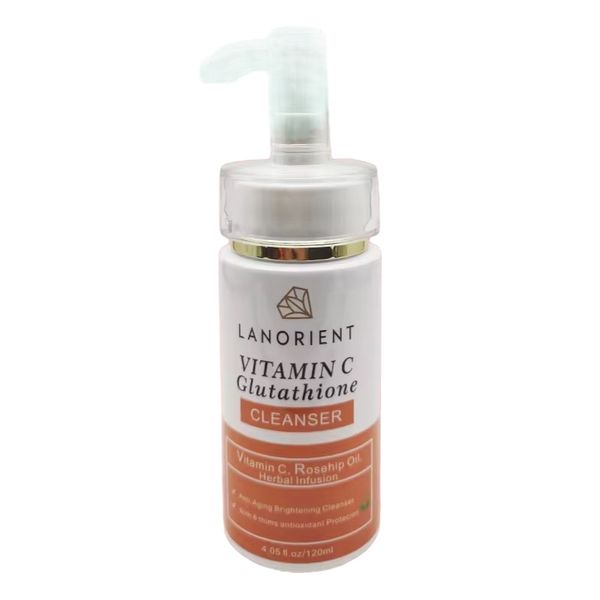 Glutathione Vitamin C &amp; Cleanser- Lanorient, (120ml)