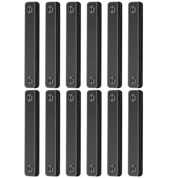 12 Piece Magnetic Window Screen Clips Adhesive Magnetic Strips for Cabinets