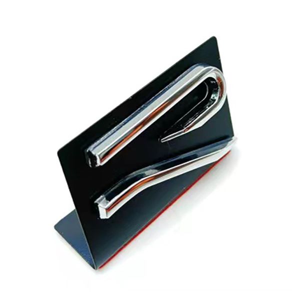 Vw-R21-Fb-S, Volkswagen 2021 Front Grille R Type Badge-Silver