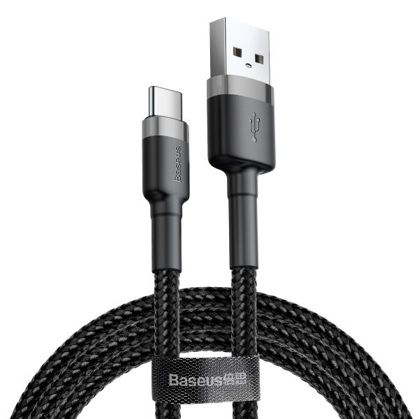 Baseus Cafule Series Fast Charging and Data Cable USB to Type C 3A 1M Black