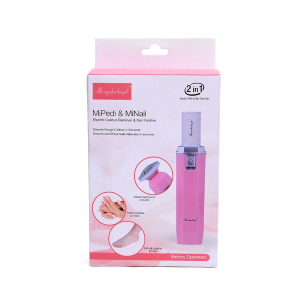 MiPedi and MiNail - foot dead skin remover and nails polishing