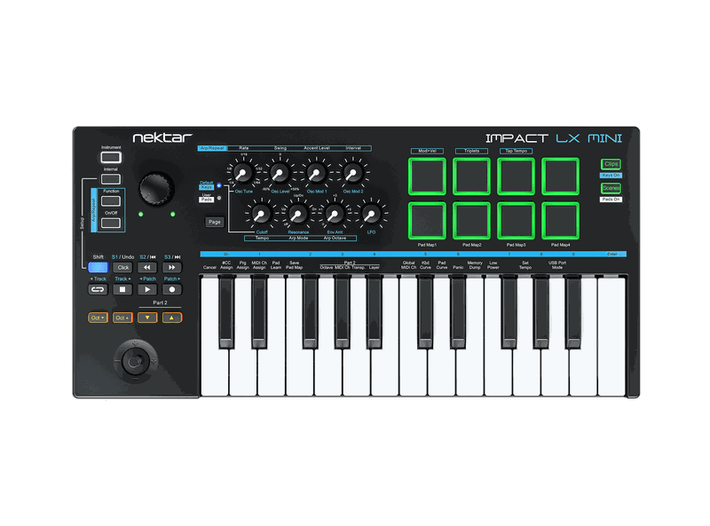 Nektar Impact LX Mini USB MIDI Keyboard