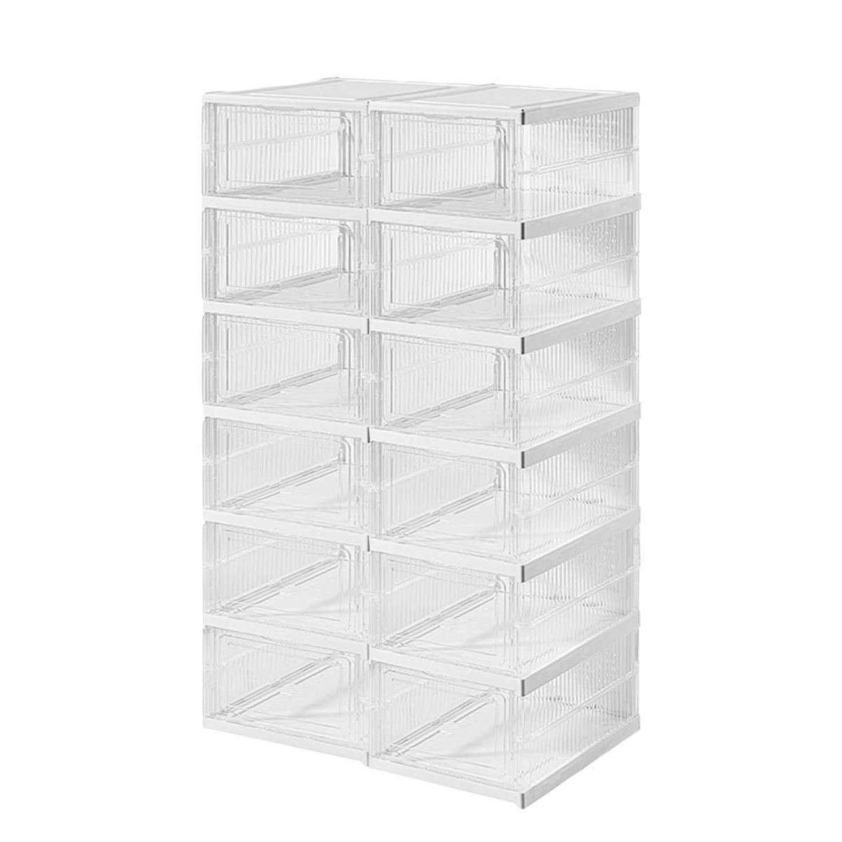 Shoe Storage Closet Organizer Cabinet Foldable Installation-free 12 Pocket