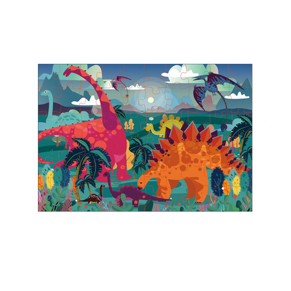 Set of 60 Kids Educational Activity Dinosaur Carnival Jigsaw Puzzle Toy