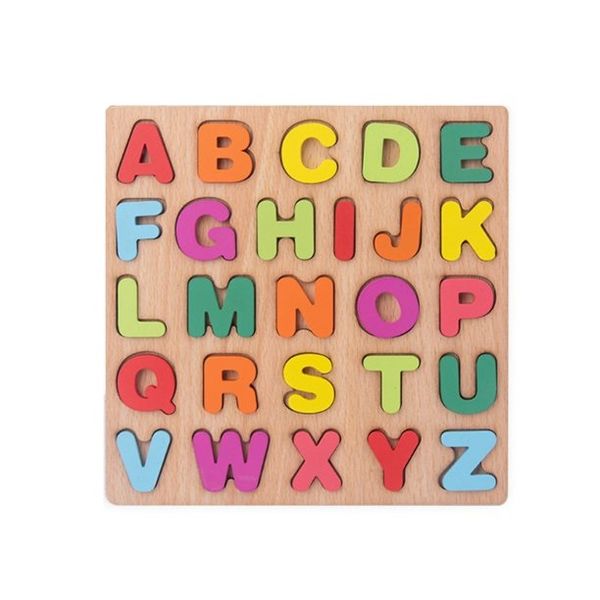 Educational Fun Wooden Eco Alphabet Puzzle