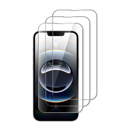 Tempered Glass Screen Protector Compatible With Iphone 12 Pro Max - 3 Pack Image