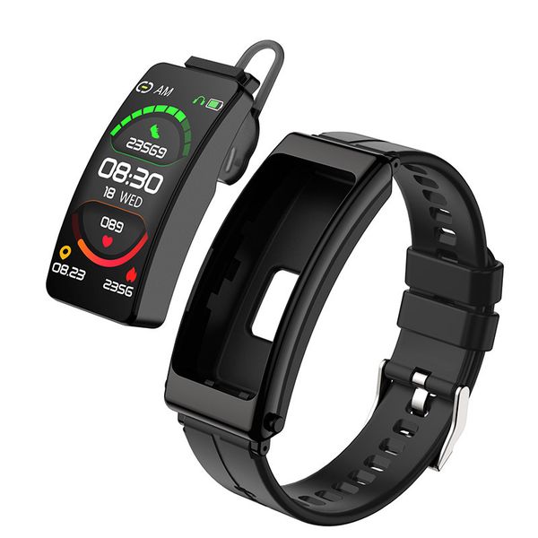 2 in 1 Call Silicone Smart Bracelet Bluetooth Headset