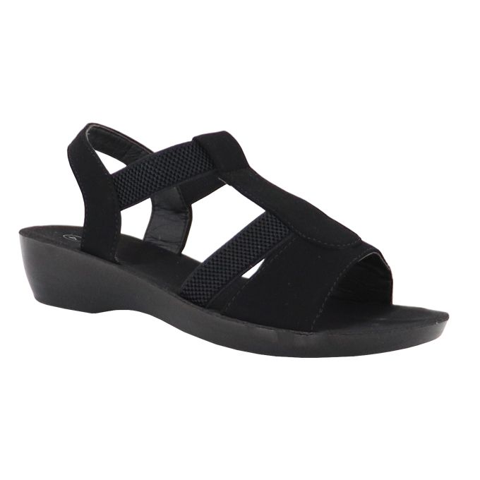 Shado - Ladies Open Toe Elasticated Sandal | Buy Online in South Africa ...