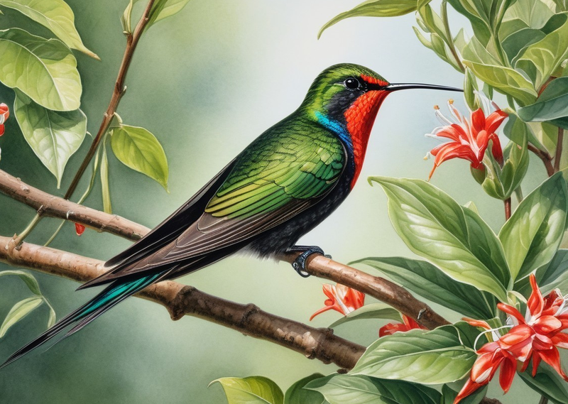Modern Canvas Wall Art Home Decor - Beautiful Bird