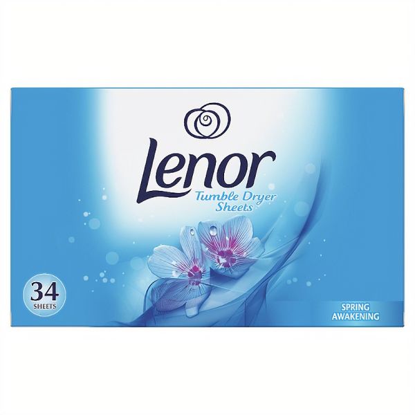 Lenor Tumble Dryer Sheets Spring Awakening 34-Pack