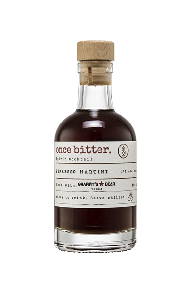 Once Bitter Espresso Martini