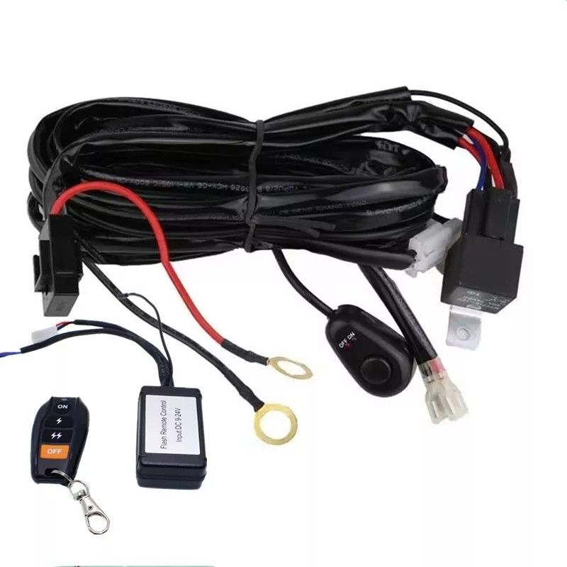 Double Wiring Harness Kit With Remote Shop Today Get it Tomorrow