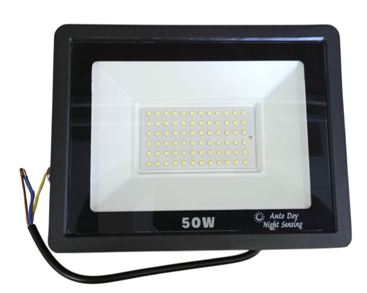 50w Day Night Sensor LED Floodlight Slimline