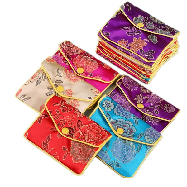 12Pack Jewelry bag, zipper bag, fabric bag, wallet bag, storage bag
