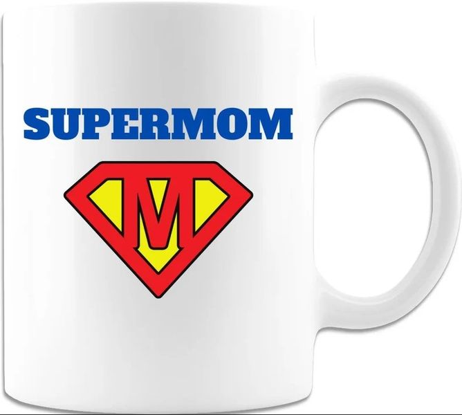 Super Mom Birthday Christmas Mother's day Super Hero Gift Mug