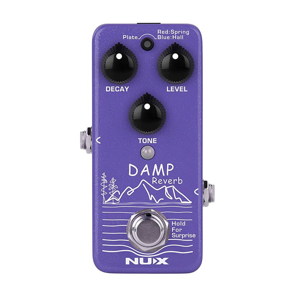 Nux NRV3 Damp &amp; Reverb Effect Pedal