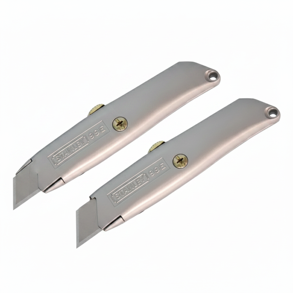 Stanley Retractable Trimming Knife with 3 Replacement Blades - 2 Pack