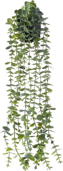 Potted Green Eucalyptus Faux Plant