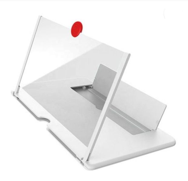 3D Mobile Phone Video Phone Amplifier Enlarged Screen -Black