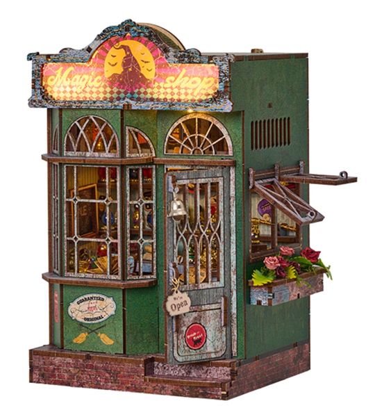 Know Me Magic Shop DIY Book Nook Kit (18.8cm Tall)