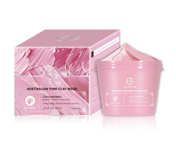 Lilhe Estelin Australian Pink Clay Mask- 280 g x 2