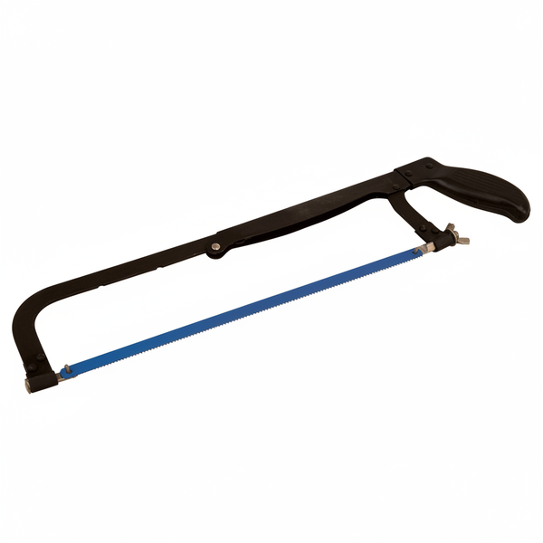 MTS - Hacksaw for Metal and Plastic Cutting - Flat Frame Design - 300mm