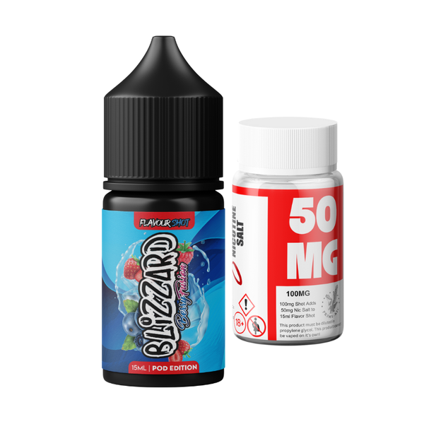 Blizzard Berry Fusion 50mg 30ml Longfill Kit