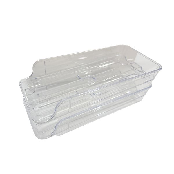 Refrigerator 2-Layer Egg Rack, Automatic Rolling Egg Storage Rack