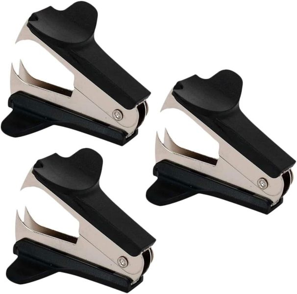 3pcs Mini Staple Remover Portable Puller Tool Fastener Removal
