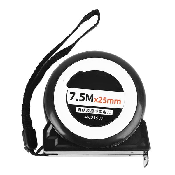Frosted Steel Tape Measure 7.5m x 25mm for Home Use