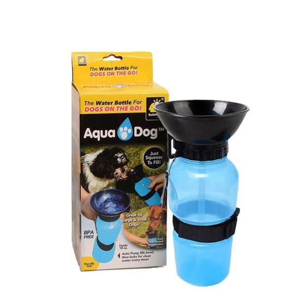 Aqua Dog Portable Water Bottle for Pets on the Go