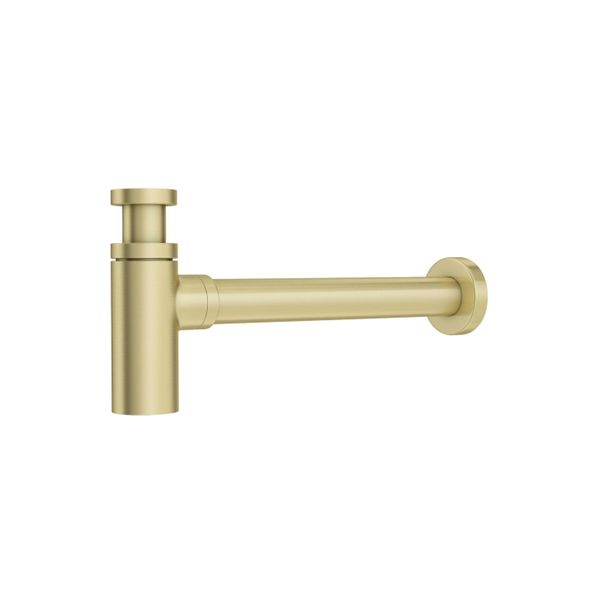 Trendy Taps Premium Quality Brushed Gold Waste Basin for Bathroom