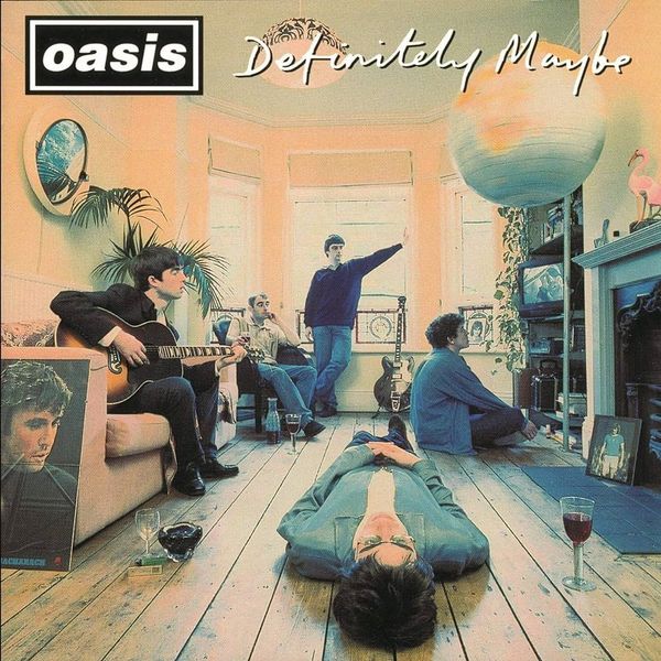 Oasis - Definitely Maybe 2LP Vinyl Album Reissue Remastered Gatefold Cover